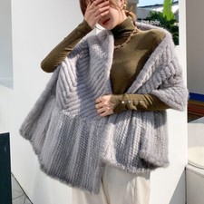 Scialle lavorato a maglia 100%