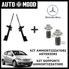 KIT 2  AMMORTIZZATORI SX E DX + COPPIA SUPPORTI ANTERIORI MERCEDES CLASSE A W168