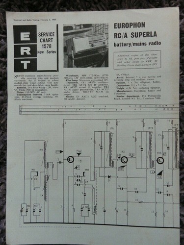 Europhon superla battery - europhon,