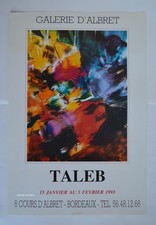 TALEB, affiche de l'exposition