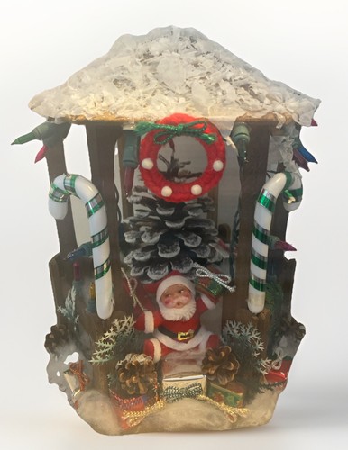 Gazebo natalizio fatto mano - a,