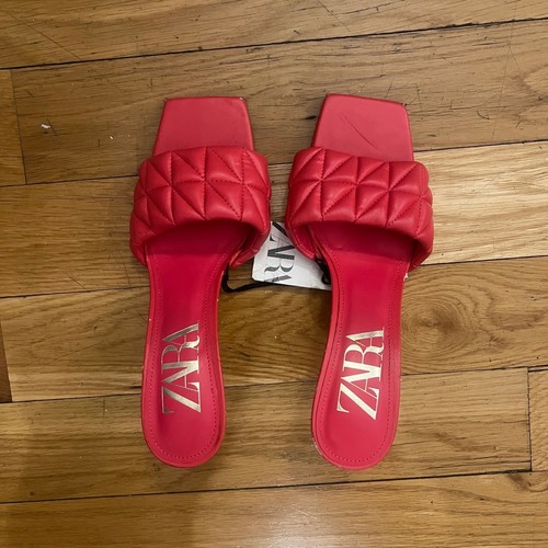 Sandali donna zara rossi - zara,
