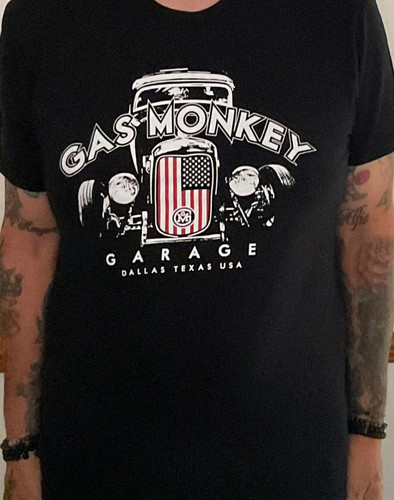 Maglietta gas monkey - maglietta,