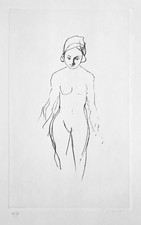 Ugo CAPOCCHINI "Nudo" , 1976