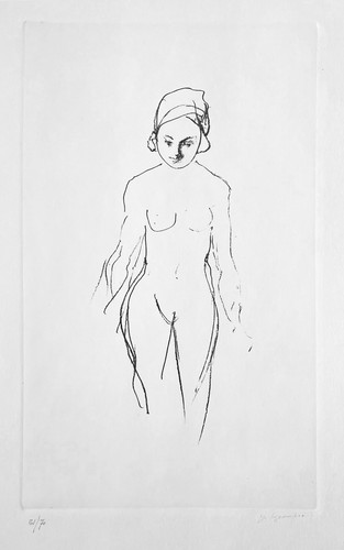 Ugo capocchini nudo - "nudo", 1976