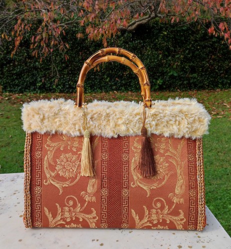 Borsa uncinetto artigianale - uncinetto, in