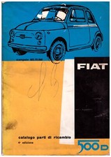 FIAT 500 D – CATALOGO  PARTI