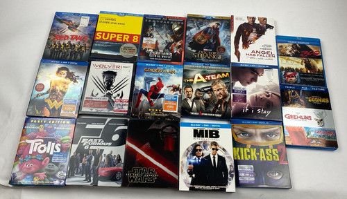 Lot blu ray movies - of,