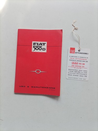 Libretto uso manutenzione - e,