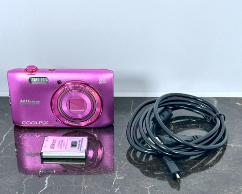 Nikon coolpix s3600 rosa - nikon,