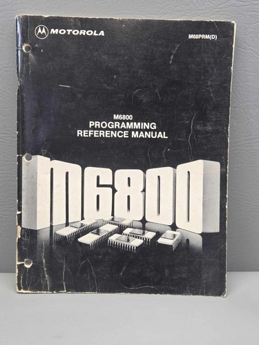 Motorola m6800 programming - motorola,