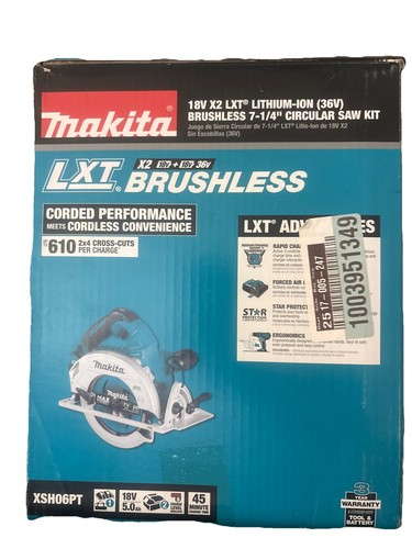 Makita xsh06pt 36v - makita, kit
