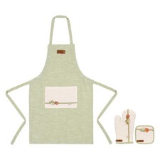 Thun Set cucina grembiule + guantone + presina Country Bloom AB620