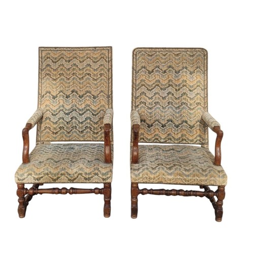 Poltrone con arazzo epoca - poltrone,