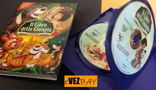 Dvd libro della - -, giungla