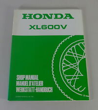 Manuale Di Officina Supplemento 1993 Honda XL 600 V Trausalp