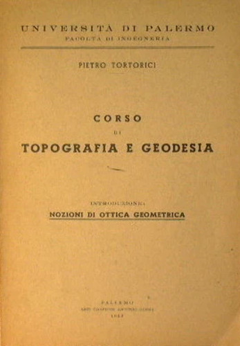 Corso topografia geodesia - corso, di