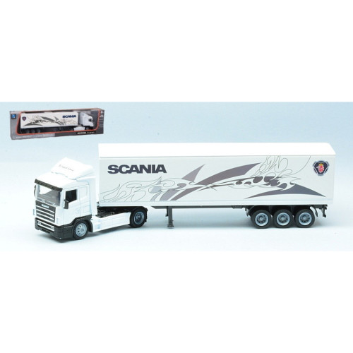 Scania r124 400 white - scania,