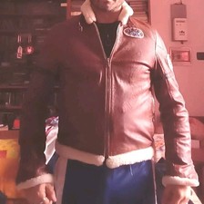 Giacca moto pelle - da, spike