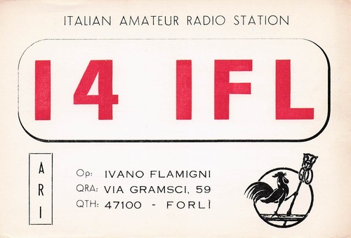 07117 cartolina radio amatori - cartolina,