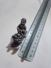 Babbo Natale Statuina Argento