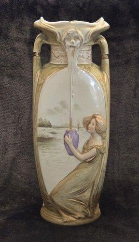 Vaso anfora royal dux boemia - vaso,