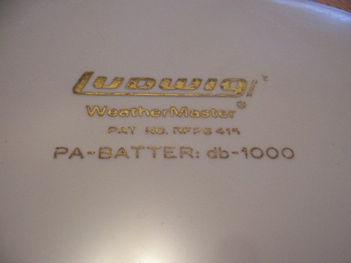 Testa batteria vintage - testa,
