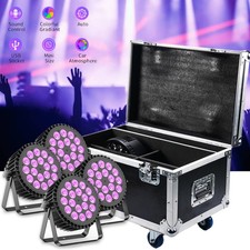 8x RGB UV 270W 18 LED Par Wash