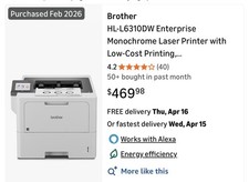 Brother Monochrome Printer