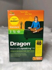 Dragon Naturally Speaking 10