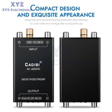 Mini MM MC Phono Stage RIAA Preamplificatore Giradischi Vinile Giradischi Preamplificatore