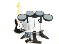 PACCHETTO ROCK BAND per PlayStation 2, 3, 4, 5 / chitarra + batteria +...