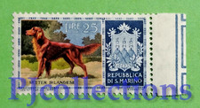 6419- SAN MARINO 1956 CANI DI