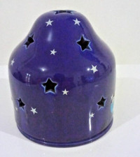 PORTACANDELA BACI PERUGINA IN CERAMICA SMALTATA