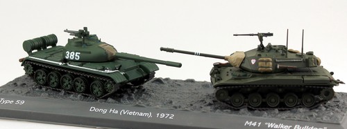 Set carri armati vietnam 1972 - carri,