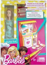 Barbie costruisci e colora - -,