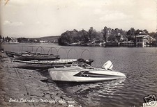 Sesto Calende-Motoscafi alla riva-f.g.