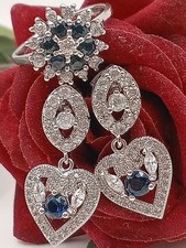 Parure anello vintage cluster