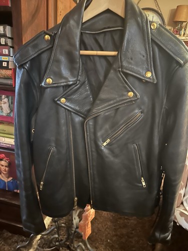 Giacca pelle moto - giacca,