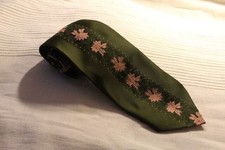 Cravatta In Seta Nera Grigia