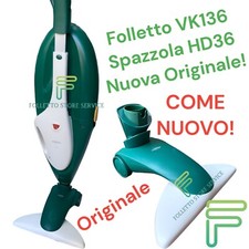 FOLLETTO VK136 EXPO NUOVO FIERA SPAZZOLA ORIGINALE NUOVA ASPIRAPOLVERE VORWERK