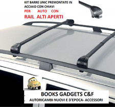 Per Ssangyong Kyron (2005>) Kit Barre Prem Portatutto C/Chiavi (RAIL APERTI)