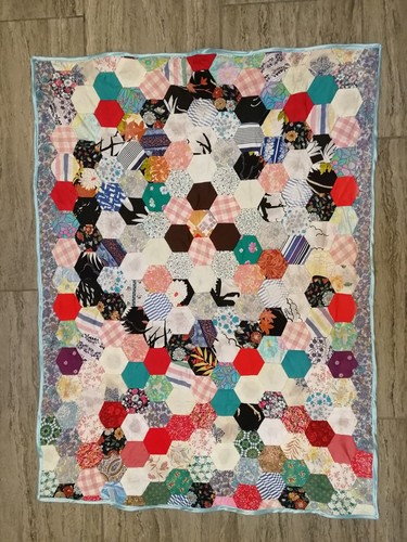 Trapunta patchwork giro