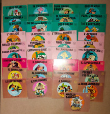 LOCATELLI MINISTORIE Hanna-Barbera 1968 tanti titoli tutti diversi a scelta