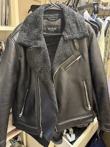 Giacca moto bomber guess uomo - bomber,