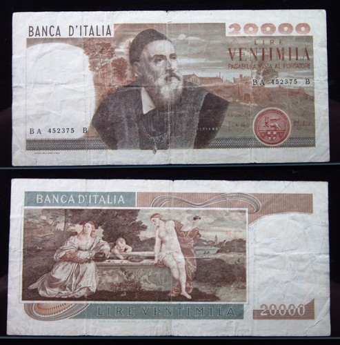 Italy 20000 lire - lire, 21