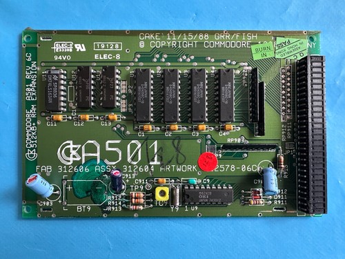 Commodore a501 rev - commodore, memoria