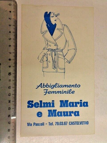 Selmi maria maura - selmi,