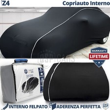 TELO COPRIAUTO Interno Per Bmw Z4 Felpato Traspirante Nero Garanzia A VITA
