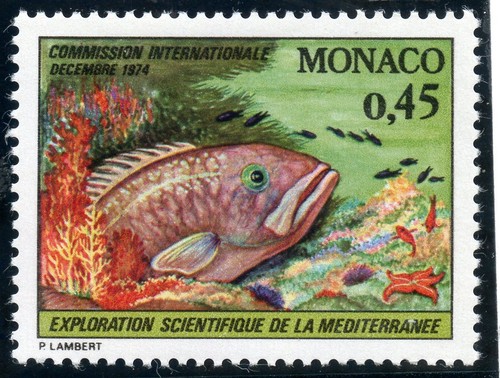 Stamp timbre monaco n - stamp, de